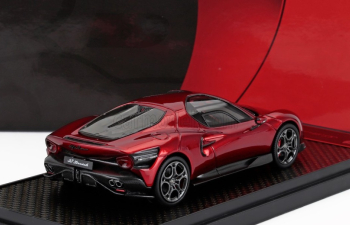ALFA ROMEO 33 Stradale (2025), dark red