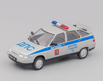 ВАЗ 2112 ДПС г. Москва, Автомобиль на службе 10, серебристый