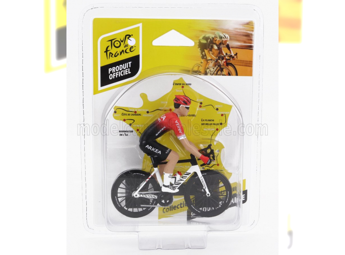 FIGURES Ciclista - Cyclist - Team Arkea-samsic - Tour De France (2023), Red