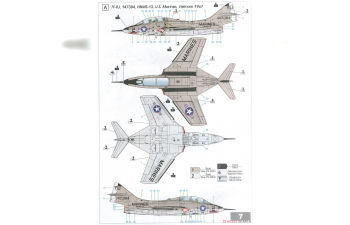 Сборная модель Grumman TF-9J Twogar (ВМС США и Blue Angels)