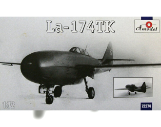 Сборная модель Советский опытный истребитель Ла-174ТК