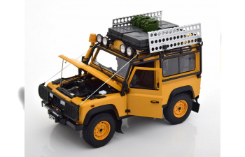 LAND ROVER Defender 90 yellow