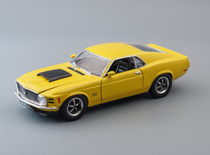 FORD Mustang Boss 429 (1970), yellow