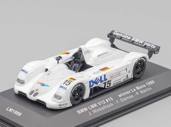 BMW V12 LMR #15 победитель 24H LeMans Winkelhock/Dalmas/Martini (1999)