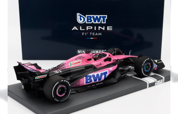 ALPINE F1 A523 Team Bwt Alpine №31 Season (2023) Esteban Ocon, Blue Pink