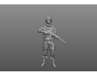 Фигурка Солдат 1 в очках (под покраску)