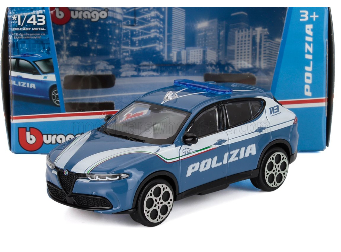 ALFA ROMEO Tonale Polizia (2023), Light Blue White