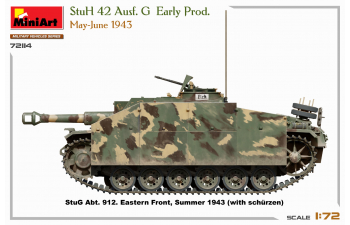 Сборная модель Stuh 42 Ausf.g Military 1943