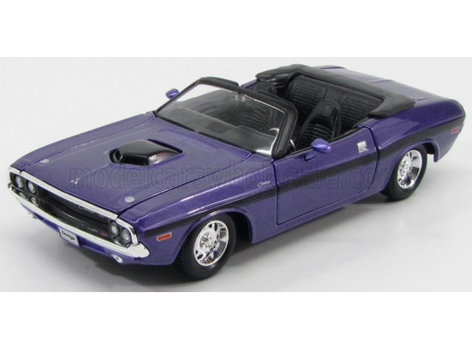 DODGE Challenger R/t 426 Hemi Convertible (1970), Purple Met Black