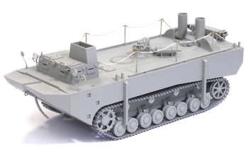 Сборная модель Panzerfahre Fahrendeck mit Gepanzerter Landwasserschlepper Prototype Nr. Ii