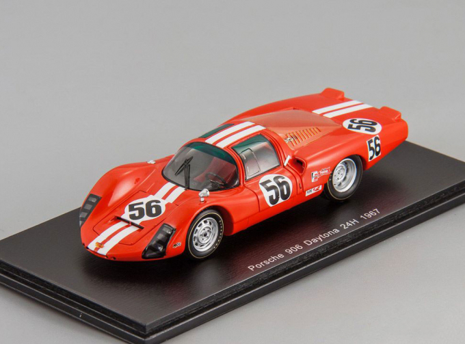 Porsche 906 LH #56 24H of Daytona 1967 W. Habegger - C. Vögele