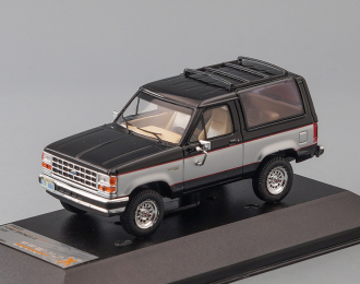 FORD BRONCO II 4х4 (1989), black / silver