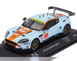 ASTON MARTIN Dbr9 Amr 6.0l V12 Team Aston Martin №009 Winner Lmgt1 Class 24h Le Mans (2008) David Brabham - Antonio Garcia - Darren Turner, Light Blue Orange