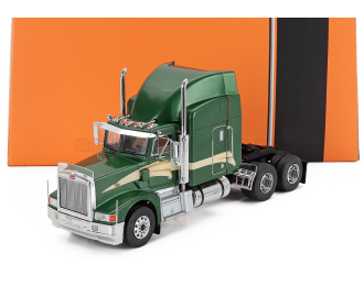 PETERBILT 377 A/e Tractor Truck 3-assi (1998), Dark Green Met