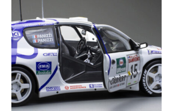 PEUGEOT 206 WRC Team Peugeot ESSO №15 2nd Rally Sanremo G.Panizzi/H.Panizzi (1999)