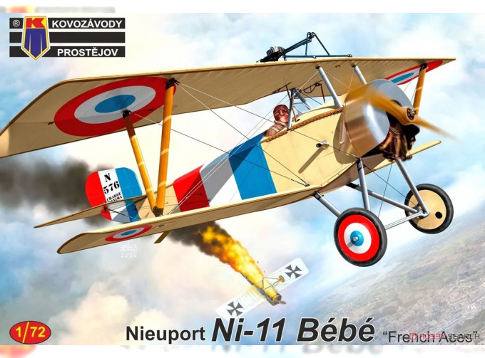 Сборная модель Nieuport Ni-11 Bébé "French Aces"