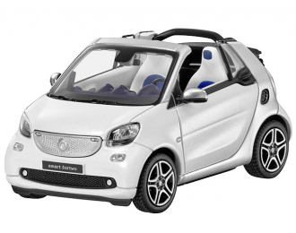 SMART ForTwo Cabriolet A453 (2016), moon white matt. / cool silver