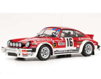 PORSCHE 911 SC Gr.4 Rally Monte Carlo, Almeras #16 J.Almeras/C.Tilber (1980), red/white