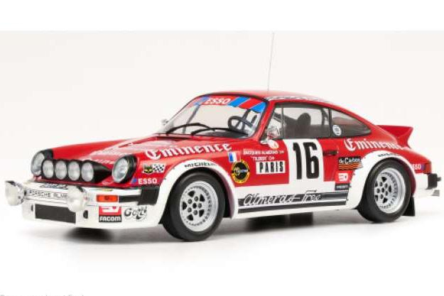 PORSCHE 911 SC Gr.4 Rally Monte Carlo, Almeras #16 J.Almeras/C.Tilber (1980), red/white