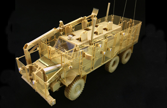 Сборная модель 'BUFFALO' 6x6 MPCV w/Slat Armour Version