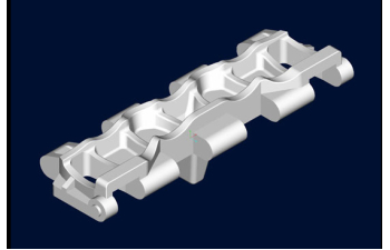 Сборная модель Траки для танков Т-54/55/62/ЗСУ-57-2, Type-59/69/79/88/96, Ti-67