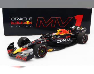 RED BULL F1 Rb19 Team Oracle Red Bull Racing N 1 World Champion Winner Spain Gp 2023 Max Verstappen, Matt Blue