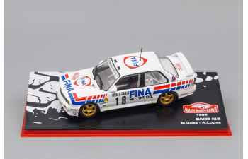 BMW M3 #18 M.Duez -A.Lopes 1989, white