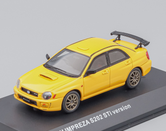 SUBARU Impreza S202 (2002), yellow