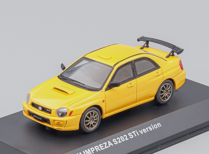 SUBARU Impreza S202 (2002), yellow