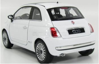 FIAT NUOVA 500 (2007), white
