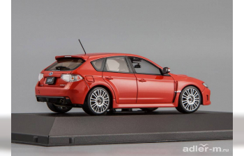 SUBARU Impreza WRX STI 2.5 San Remo europe version (2009), red