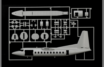 Сборная модель Fokker F-27 SAR