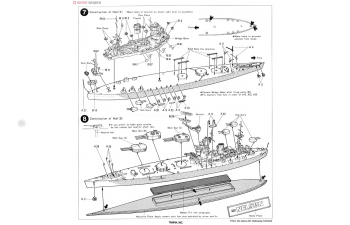 Сборная модель British Battleship Nelson