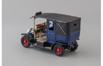 Unic Taxi (1907), blue / black