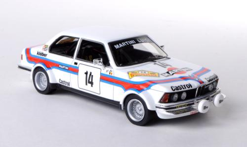 BMW 323i GR.2 E21 n.14 Martini Racing Belgien Rally (1980), white