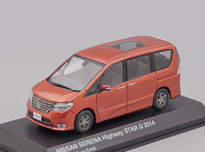 NISSAN Serena Highway Star G (2014), premium deep coral