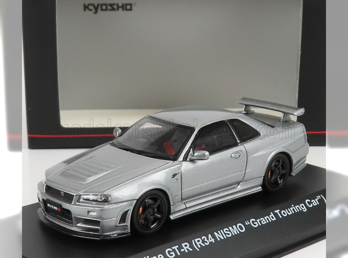 NISSAN SKYLINE GT-R (R34) NISMO GRAND TOURING CAR (2007), SILVER