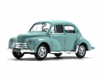 RENAULT 4CV, Legendarne Samochody 10, голубой