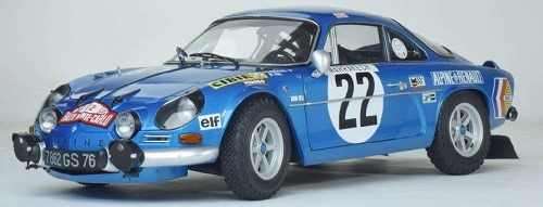 Сборная модель RENAULT Alpine A110 Rally
