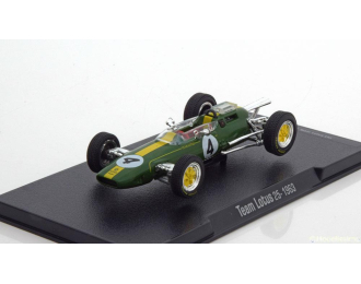 LOTUS F1 Climax 25 №4 World Champion Jim Clark (1963) , Green Yellow