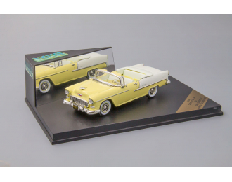 CHEVROLET Bel Air Open Convertible (1955), harvest gold / india ivory