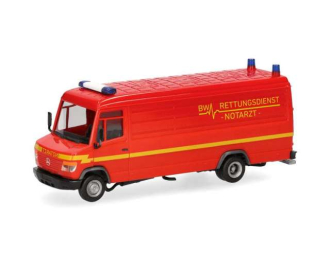 MERCEDES-BENZ Vario Bundeswehr Rettungsd./Notarzt Hamburg, red