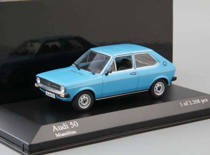 AUDI 50 (1975), blue