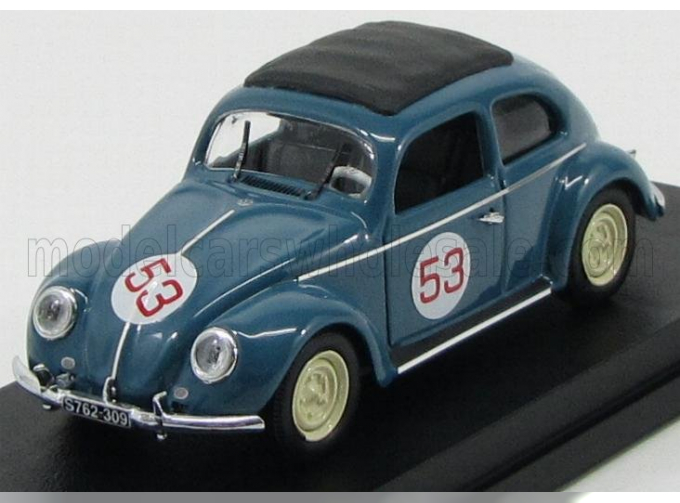 VOLKSWAGEN Beetle №53 Nurburgring (1954) W.von Trips, Blue