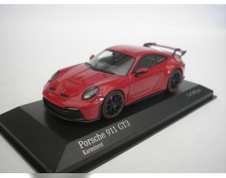 PORSCHE 992 GT3 - 2020, red