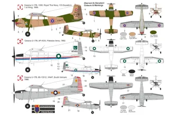 Сборная модель Cessna U-17B "Asian users"
