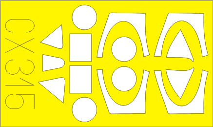 Маска для Spitfire Mk.IX