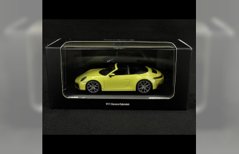 PORSCHE 911 992-2 Carrera Cabriolet Open (2024), Cartagena Yellow