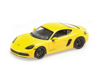 PORSCHE 718 CAYMAN GTS (982) - 2020 - YELLOW