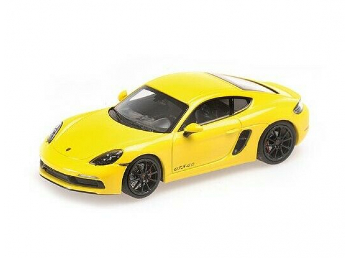 PORSCHE 718 CAYMAN GTS (982) - 2020 - YELLOW